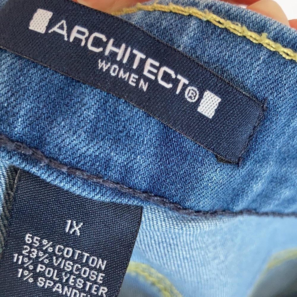Architect pull on medium wash jean with stretch 1X - Picture 16 of 17